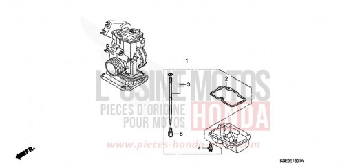 CARBURETOR O.P. KIT CRF150R8 de 2008